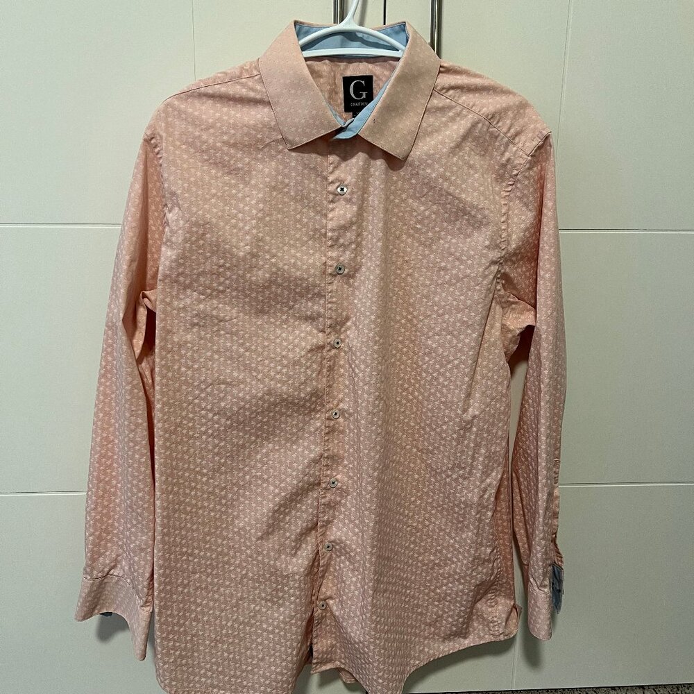 Grafton Shirt  - Pink  -  Size:L - Slim fit